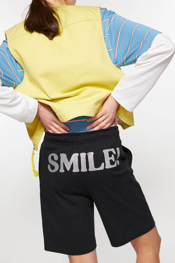 Acne Studios Bedruckte Sweat-Shorts Unisex