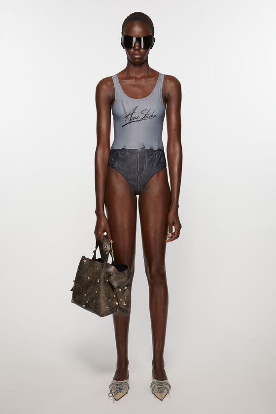 Acne Studios Bedruckter Badeanzug