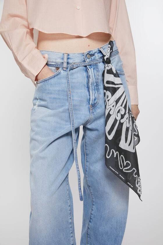 Acne Studios Bedruckter Quadratischer Schal