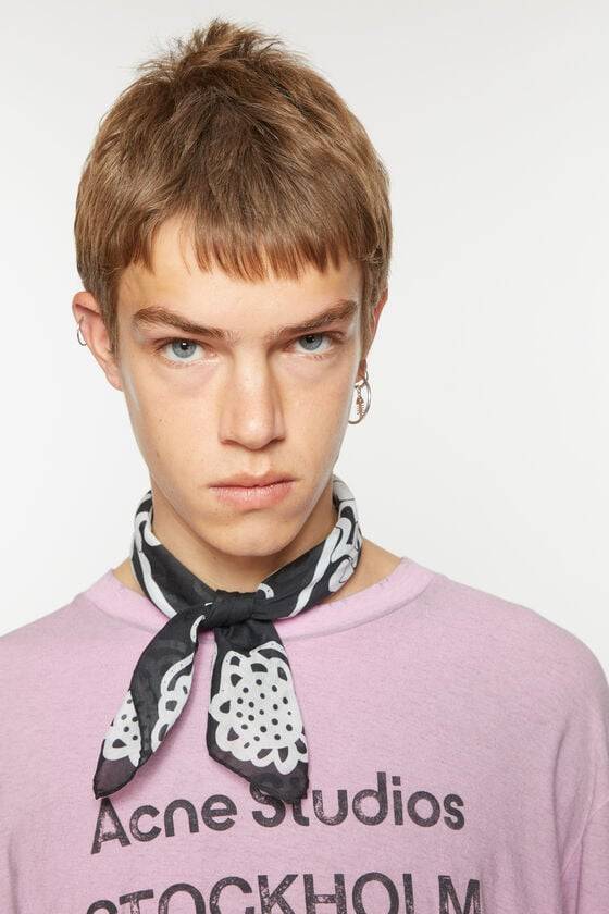 Acne Studios Bedruckter Quadratischer Schal