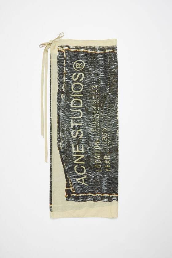 Acne Studios Bedruckter Sarongschal