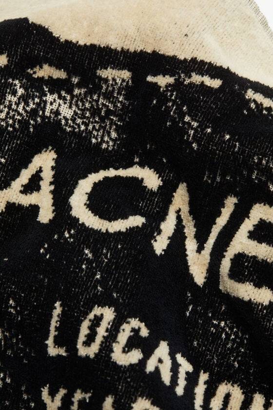 Acne Studios Bedruckter Schal-Sarong