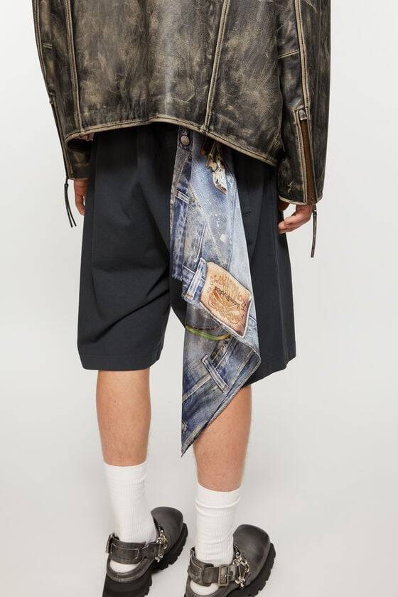 Acne Studios Bedruckter Seidenschal