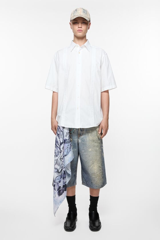 Acne Studios Bedruckter Seidenschal