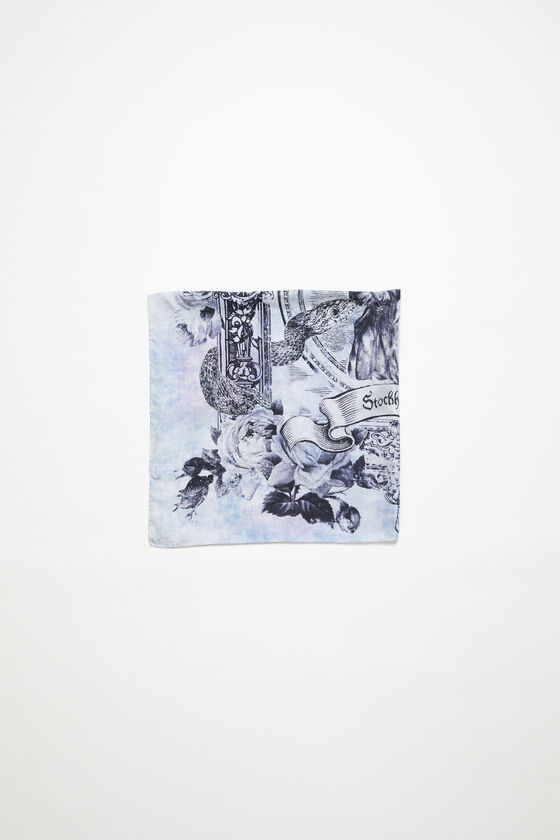 Acne Studios Bedruckter Seidenschal