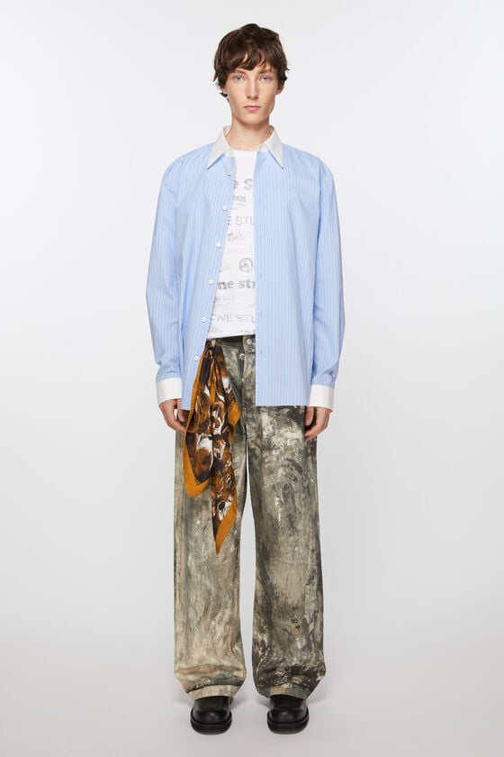 Acne Studios Bedruckter Seidenschal