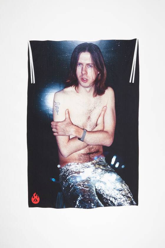 Acne Studios Bedruckter Seidenschal