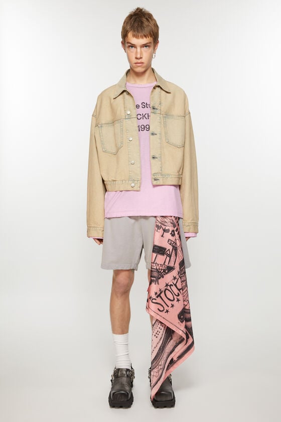 Acne Studios Bedruckter Seidenschal
