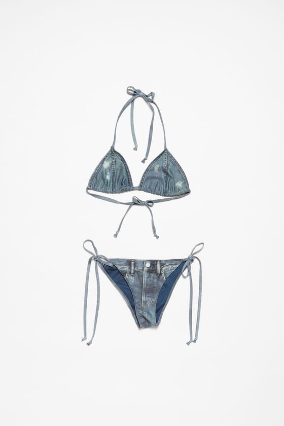 Acne Studios Bedrucktes Bikini-Set