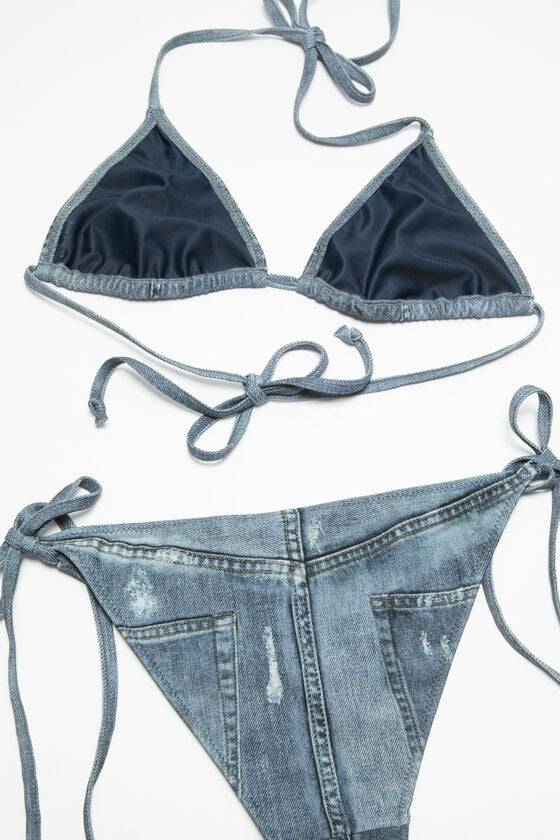 Acne Studios Bedrucktes Bikini-Set