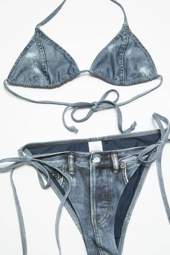Acne Studios Bedrucktes Bikini-Set