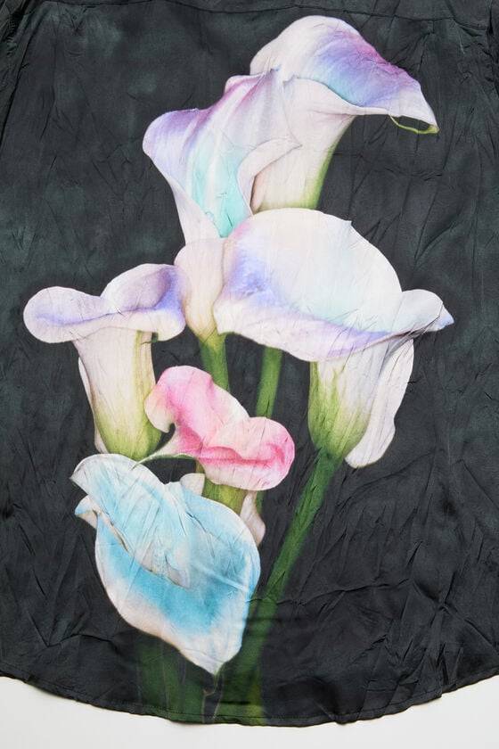 Acne Studios Bedrucktes Hemd Mit Knopfleiste