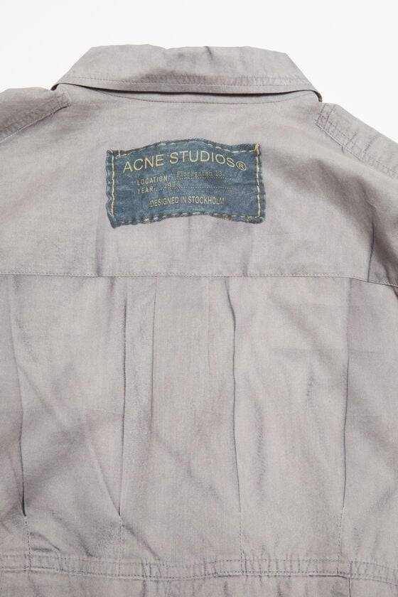 Acne Studios Bedrucktes Hemd Mit Knopfleiste