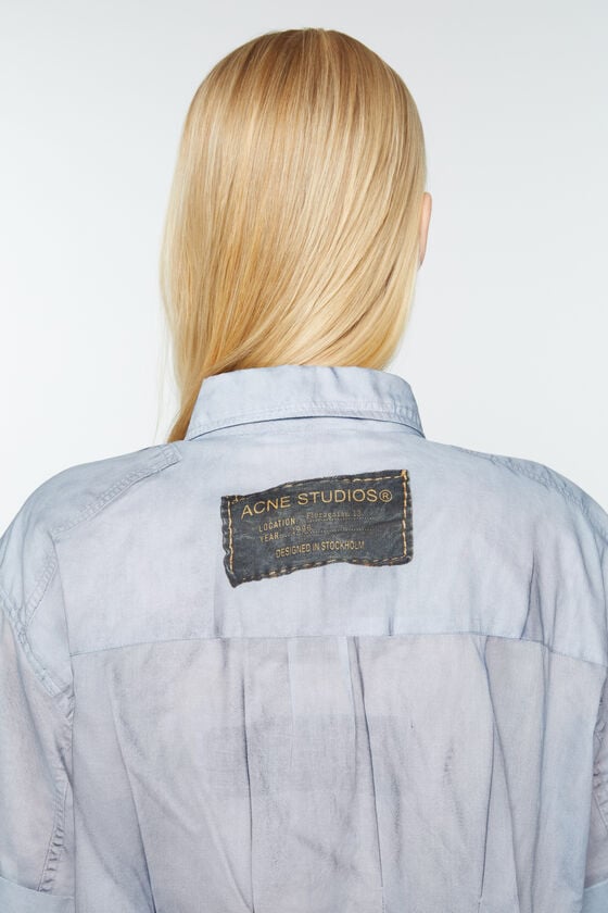 Acne Studios Bedrucktes Hemd Mit Knopfleiste