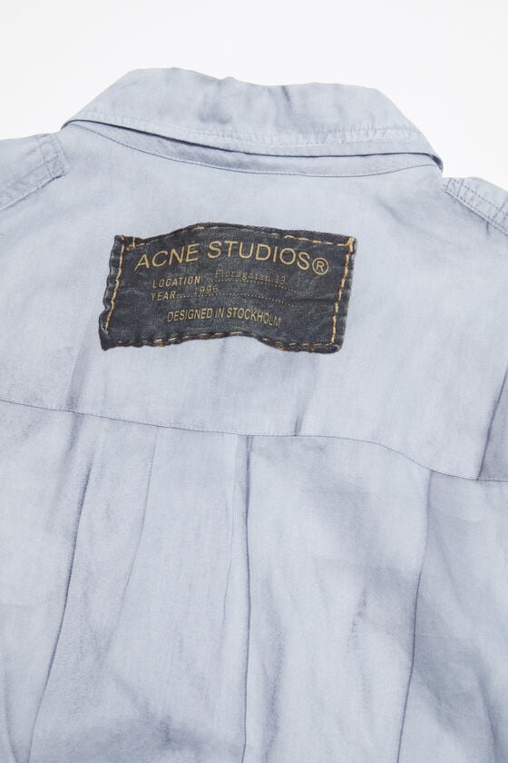 Acne Studios Bedrucktes Hemd Mit Knopfleiste
