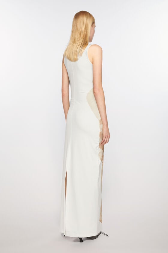 Acne Studios Bedrucktes Langes Kleid Laufsteg-Show