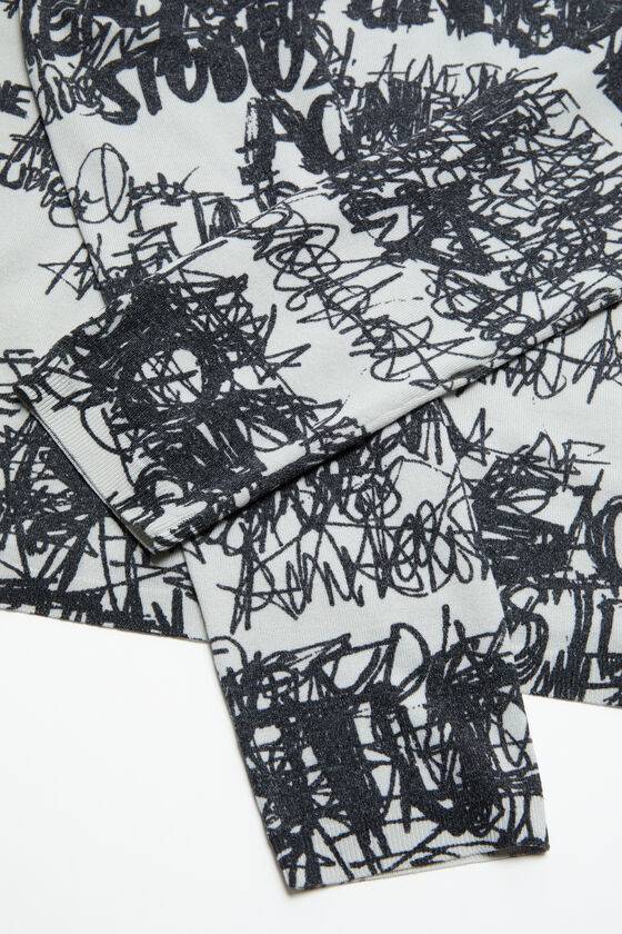 Acne Studios Bedrucktes Oberteil Mit Kapuze