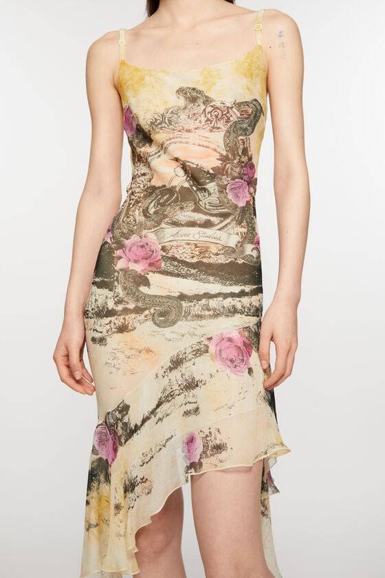 Acne Studios Bedrucktes Trägerkleid