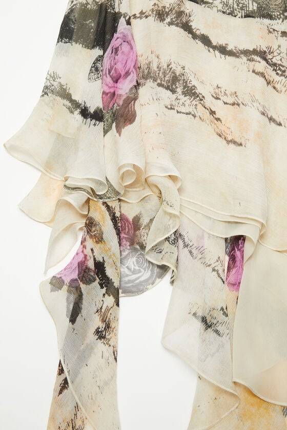 Acne Studios Bedrucktes Trägerkleid