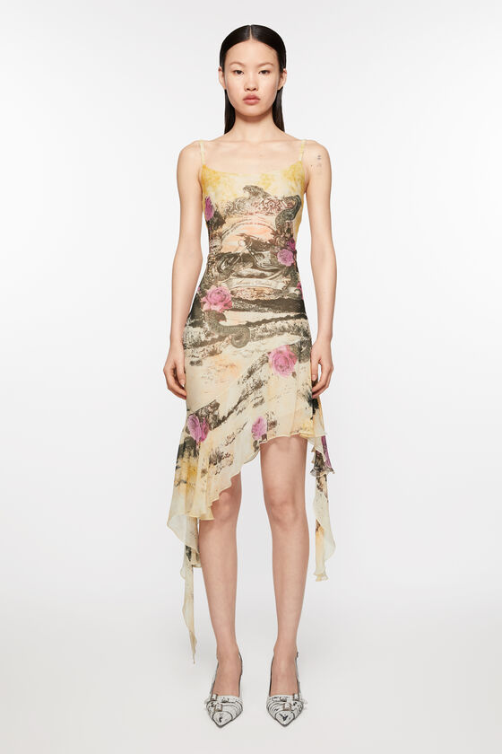 Acne Studios Bedrucktes Trägerkleid