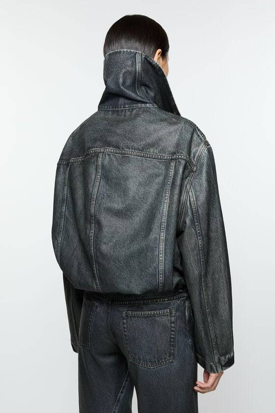 Acne Studios Beschichtete Jeansjacke Laufsteg-Show