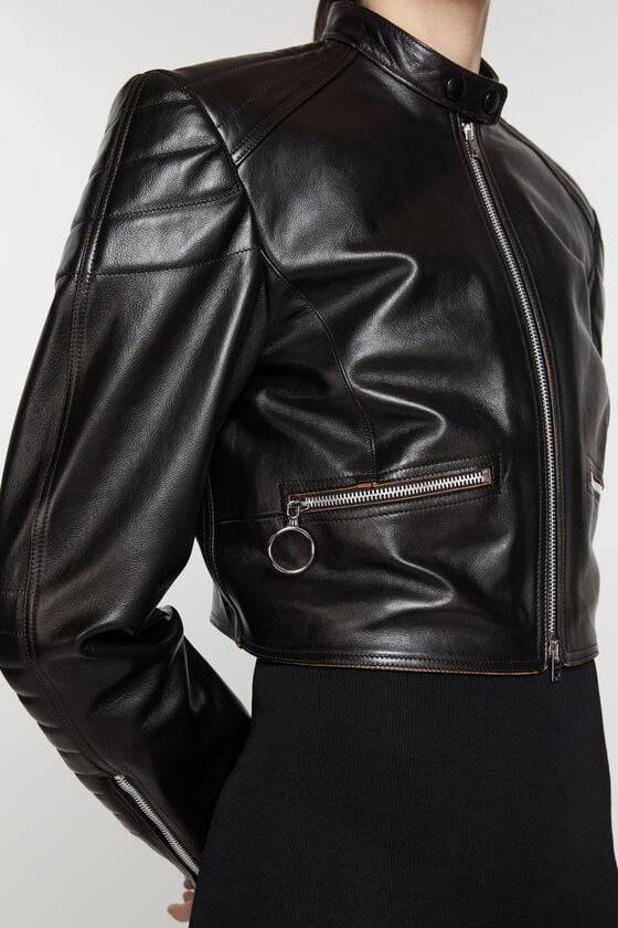 Acne Studios Bikerjacke Aus Leder
