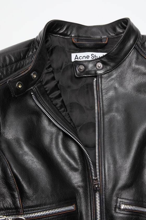 Acne Studios Bikerjacke Aus Leder