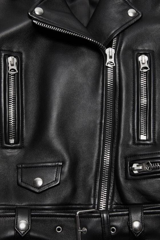 Acne Studios Bikerjacke Aus Leder