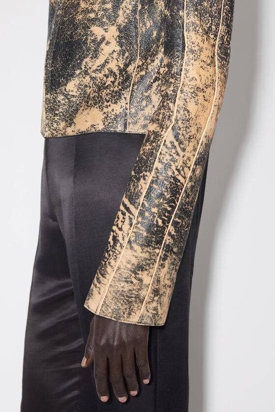 Acne Studios Bikerjacke Aus Leder