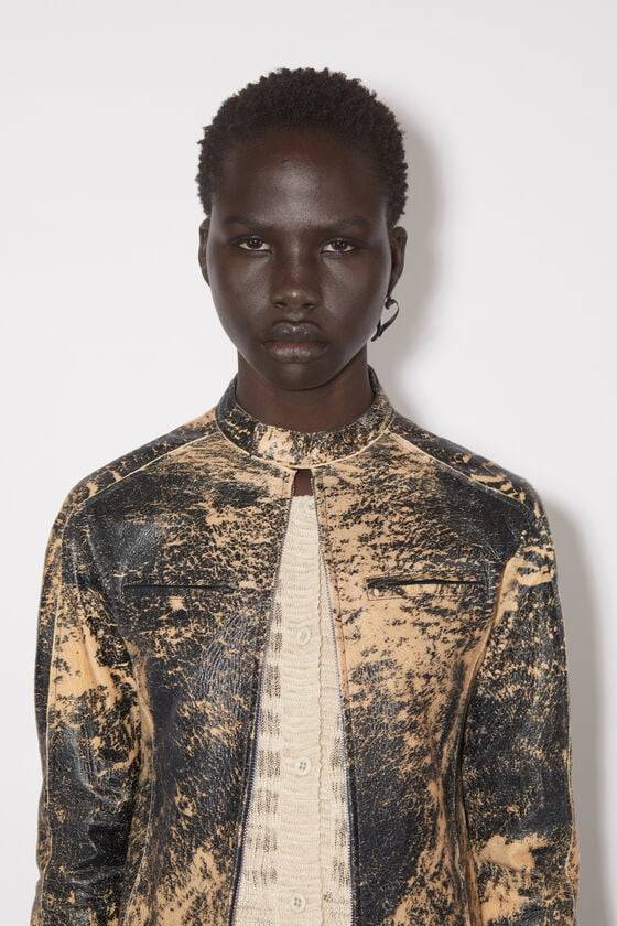 Acne Studios Bikerjacke Aus Leder