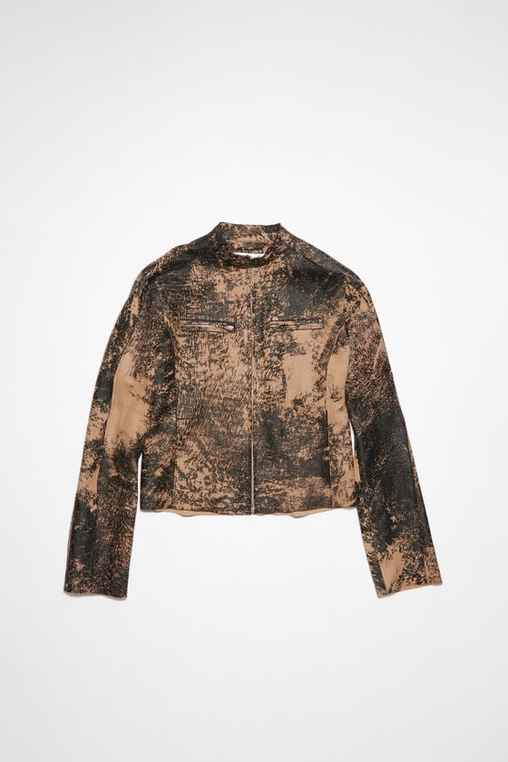 Acne Studios Bikerjacke Aus Leder