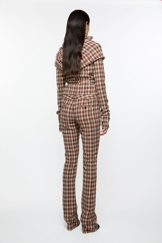 Acne Studios Check Tailored Trousers Laufsteg-Show