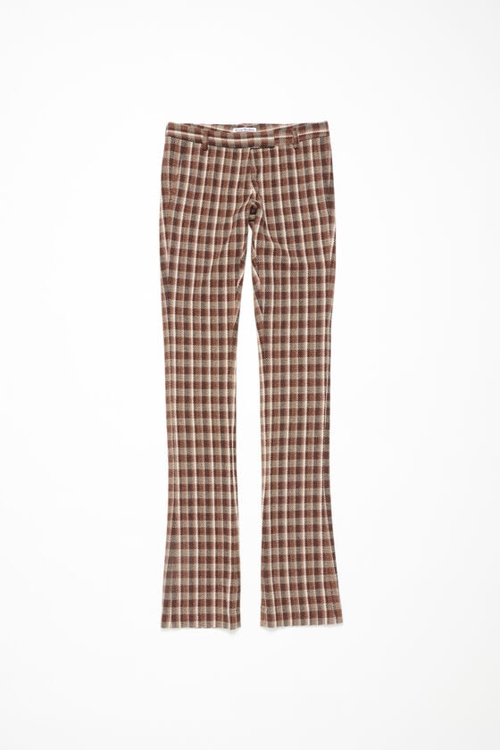 Acne Studios Check Tailored Trousers Laufsteg-Show