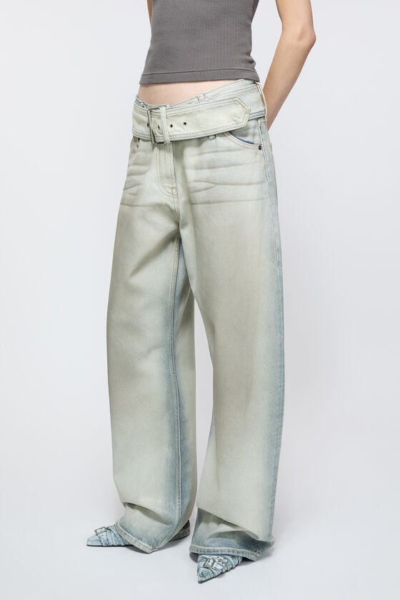 Acne Studios Coated Denim Trousers