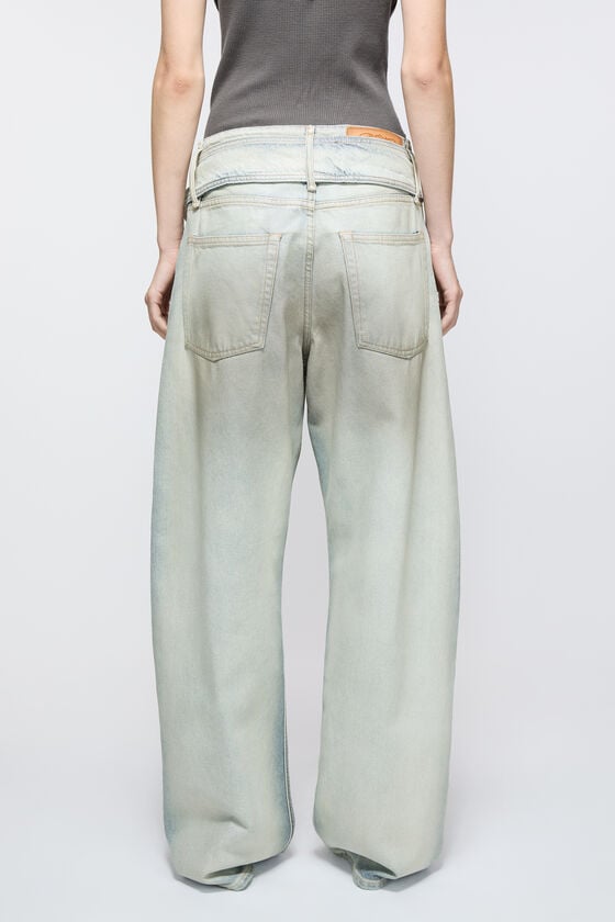 Acne Studios Coated Denim Trousers