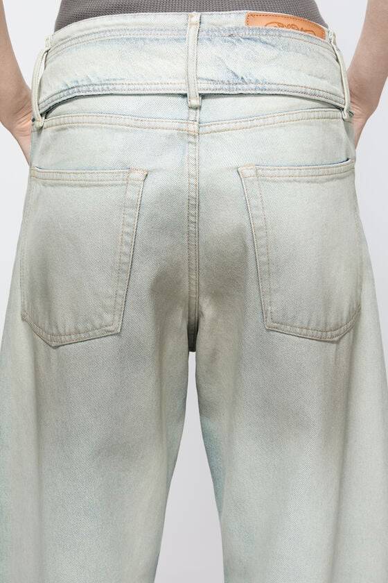 Acne Studios Coated Denim Trousers