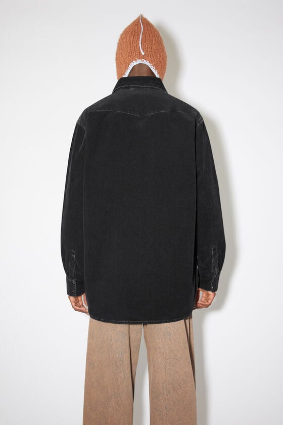 Acne Studios Cord-Hemd Mit Knopfleiste
