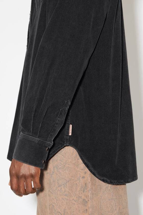 Acne Studios Cord-Hemd Mit Knopfleiste