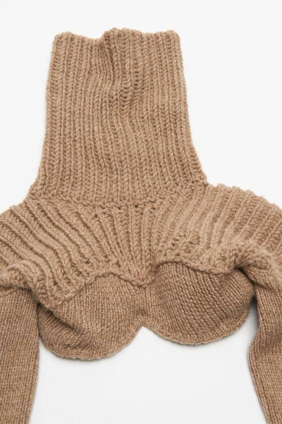 Acne Studios Cropped High Neck Knit Laufsteg-Show