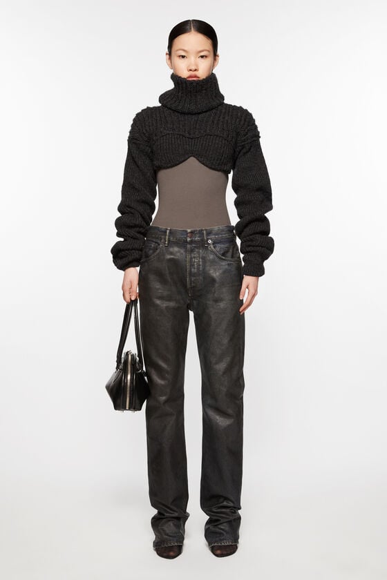 Acne Studios Cropped High Neck Knit Laufsteg-Show