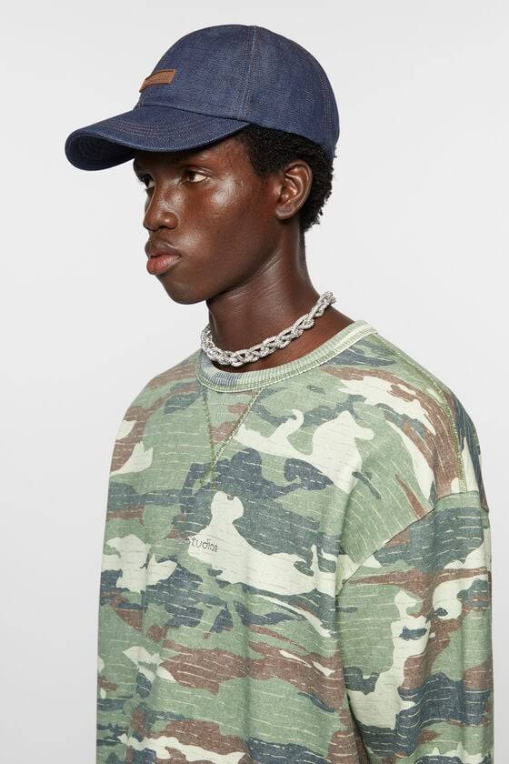 Acne Studios Denim-Baseballkappe