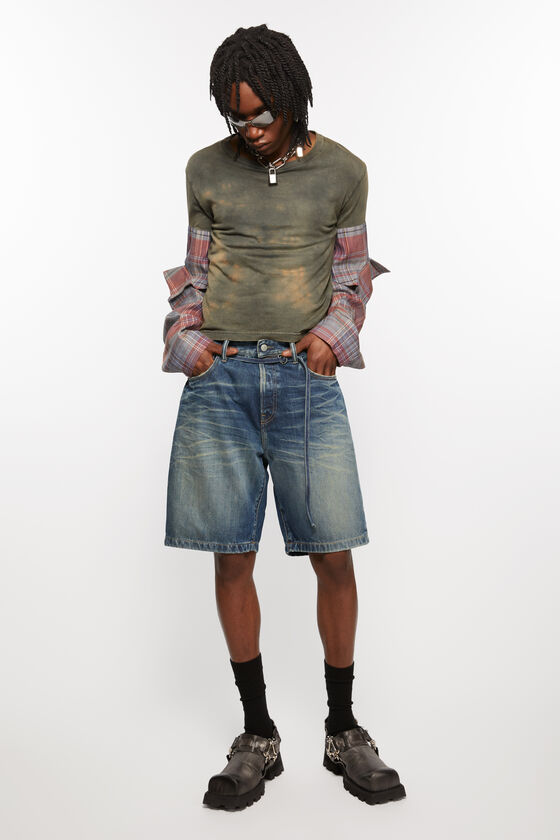 Acne Studios Denim-Shorts Mit Lockerer Passform