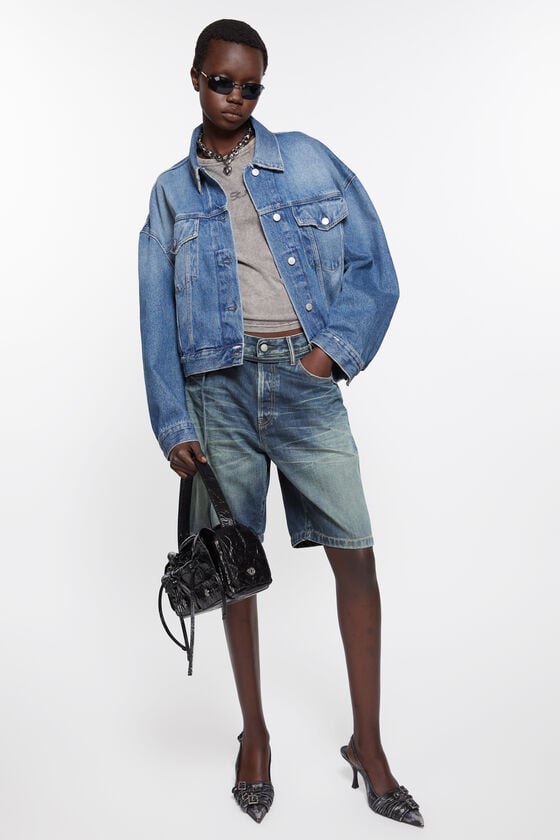 Acne Studios Denim-Shorts Mit Lockerer Passform