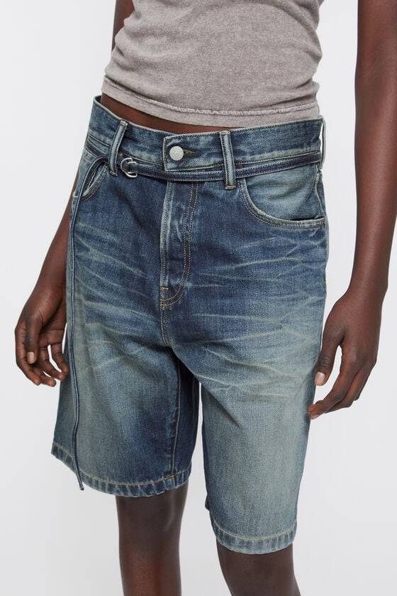 Acne Studios Denim-Shorts Mit Lockerer Passform
