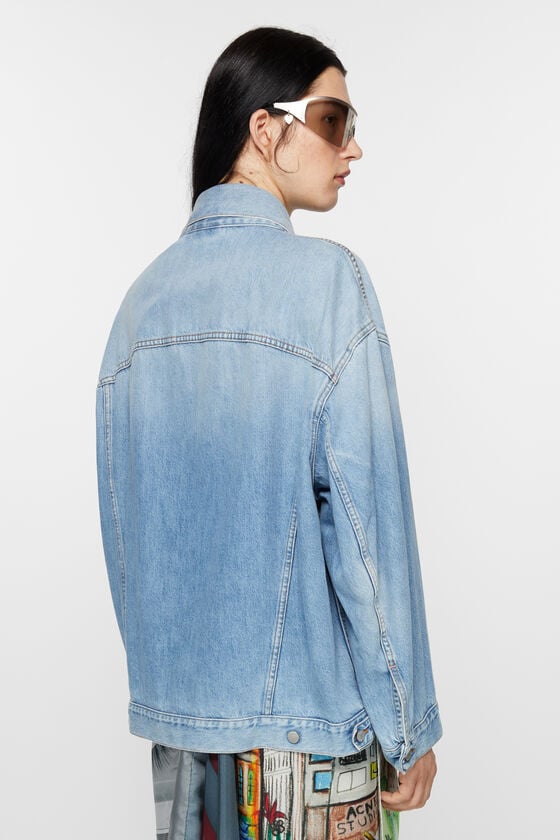 Acne Studios Denimjacke – Oversized Unisex-Passform