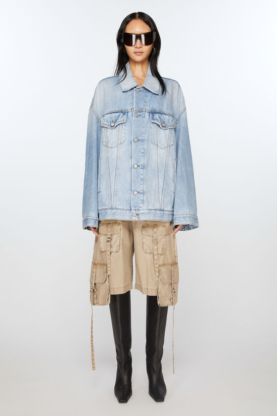 Acne Studios Denimjacke – Oversized Unisex-Passform