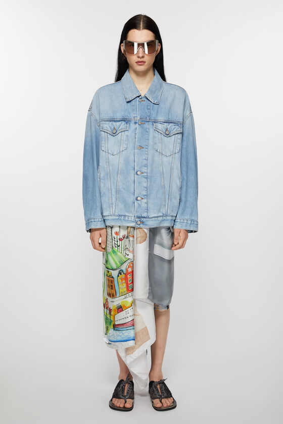 Acne Studios Denimjacke – Oversized Unisex-Passform
