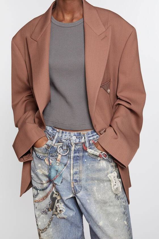 Acne Studios Einreihige Jacke