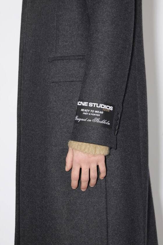 Acne Studios Einreihiger Mantel Aus Woll-Mix