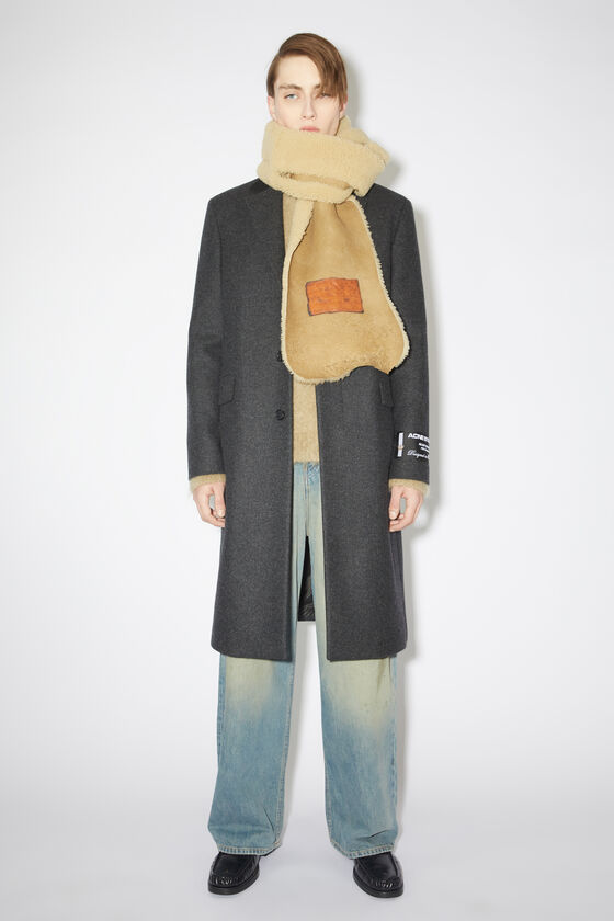 Acne Studios Einreihiger Mantel aus Woll-Mix